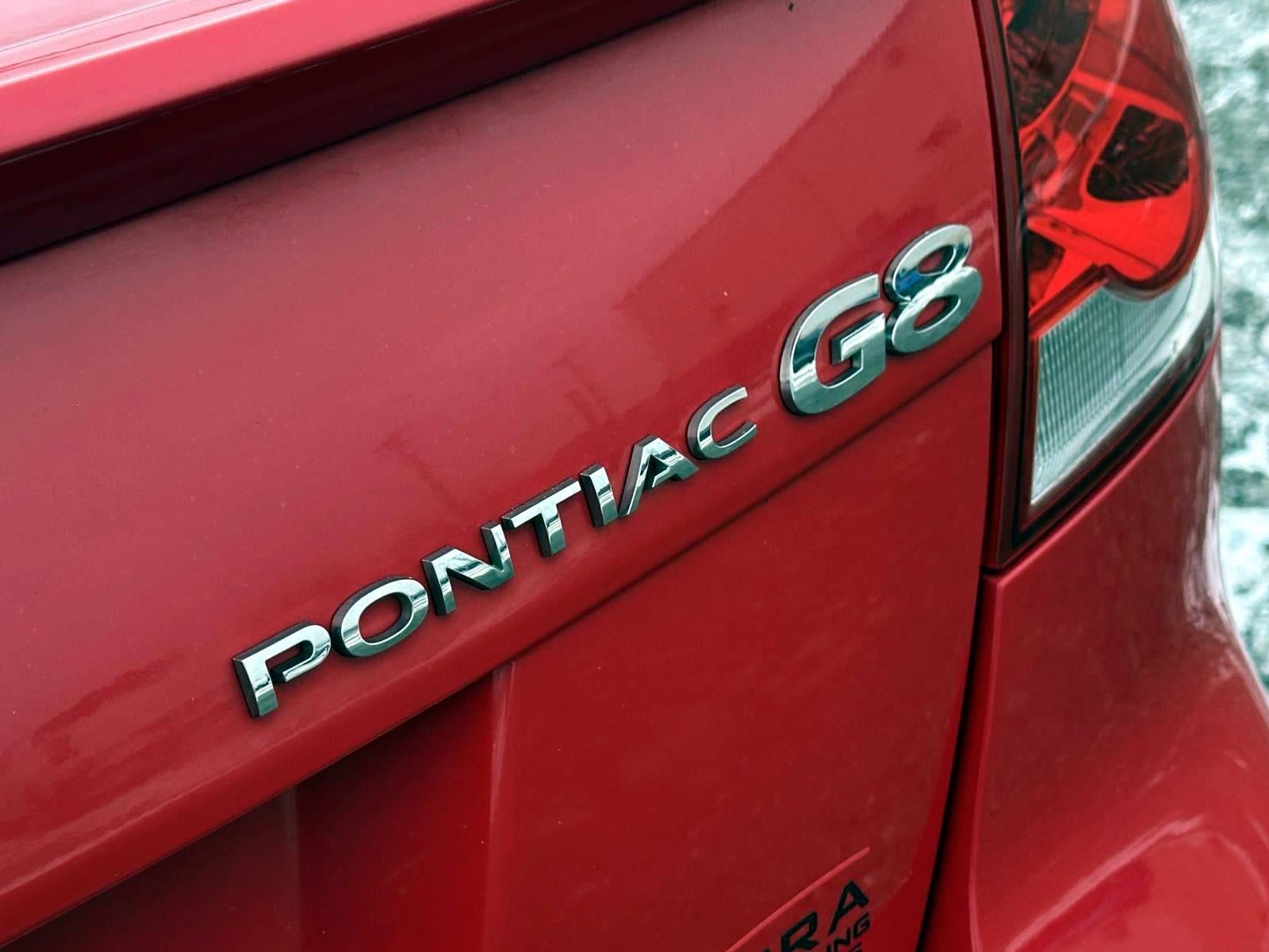 2008 Pontiac G8 4DR SDN