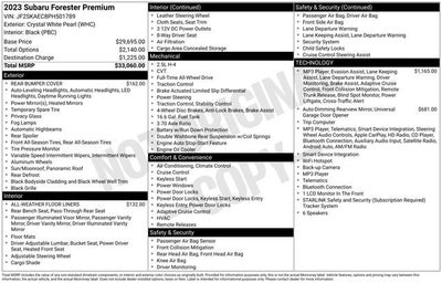 2023 Subaru Forester Premium