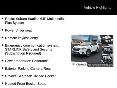 2023 Subaru Forester Premium
