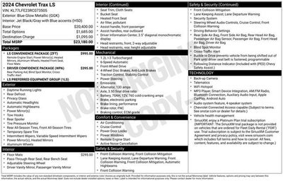 2024 Chevrolet Trax LS