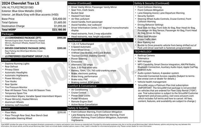 2024 Chevrolet Trax LS