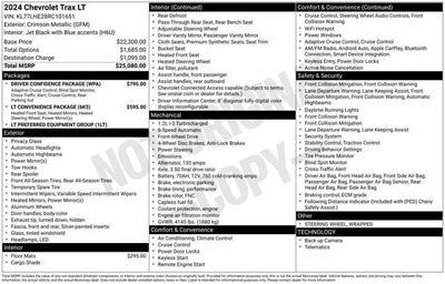 2024 Chevrolet Trax LT