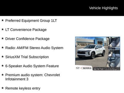 2025 Chevrolet Trax LT