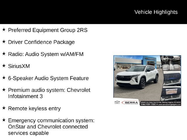 2024 Chevrolet Trax 2RS