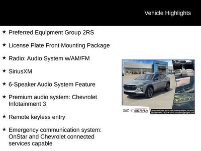 2024 Chevrolet Trax 2RS