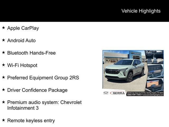 2024 Chevrolet Trax 2RS