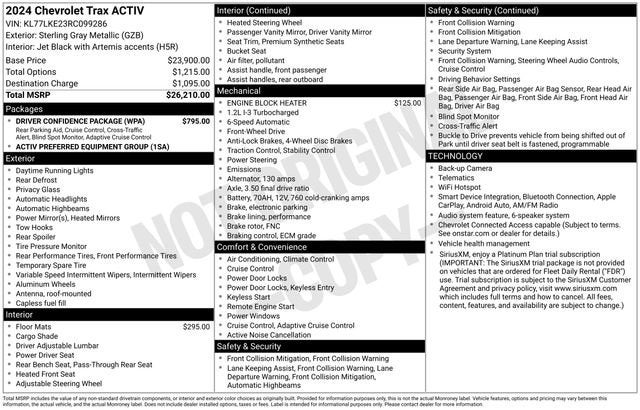 2024 Chevrolet Trax ACTIV
