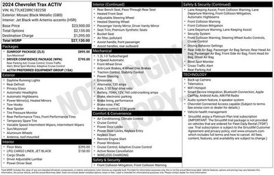 2024 Chevrolet Trax ACTIV