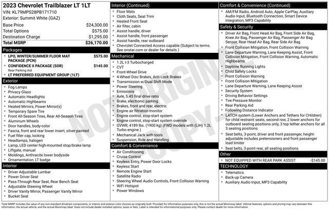 2023 Chevrolet Trailblazer LT
