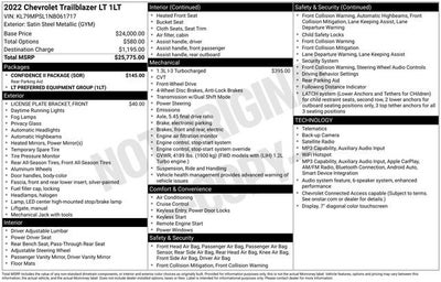 2022 Chevrolet Trailblazer LT
