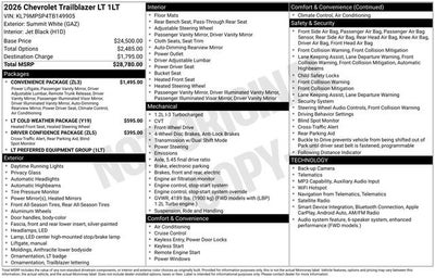 2026 Chevrolet Trailblazer LT