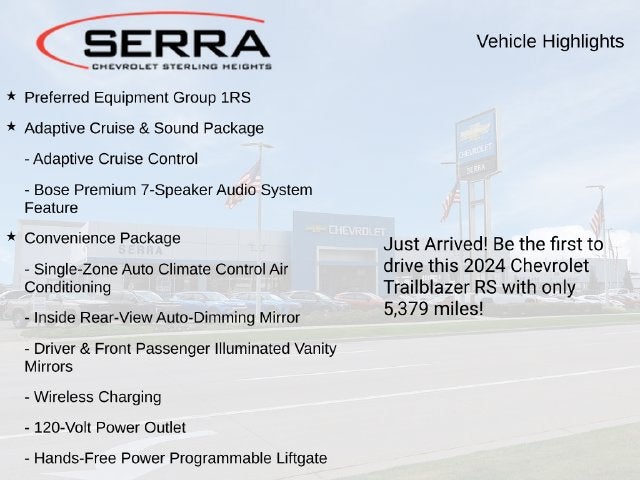 2024 Chevrolet Trailblazer RS
