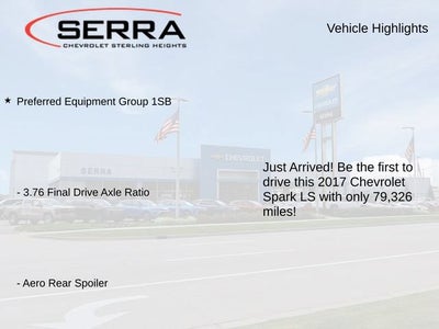 2017 Chevrolet Spark LS