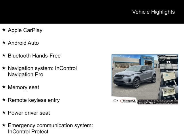 2025 Land Rover Range Rover Evoque Core S