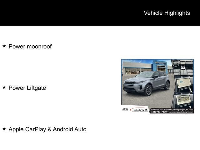 2025 Land Rover Range Rover Evoque Core S