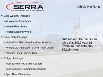 2019 Audi S5 Sportback Premium Plus