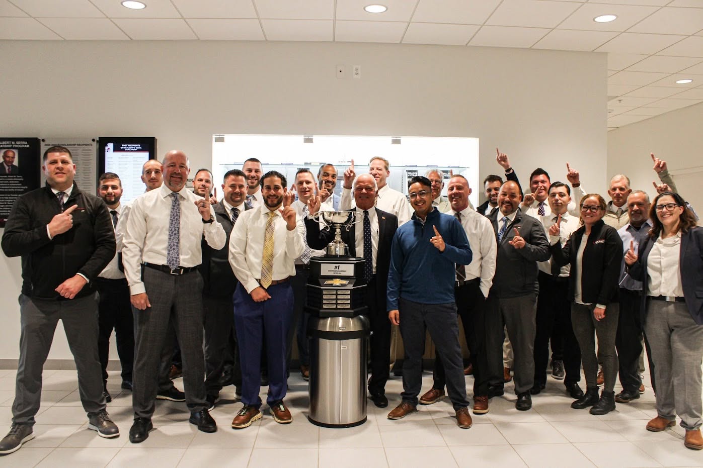 Serra Chevrolet Sterling Heights GM award recognition