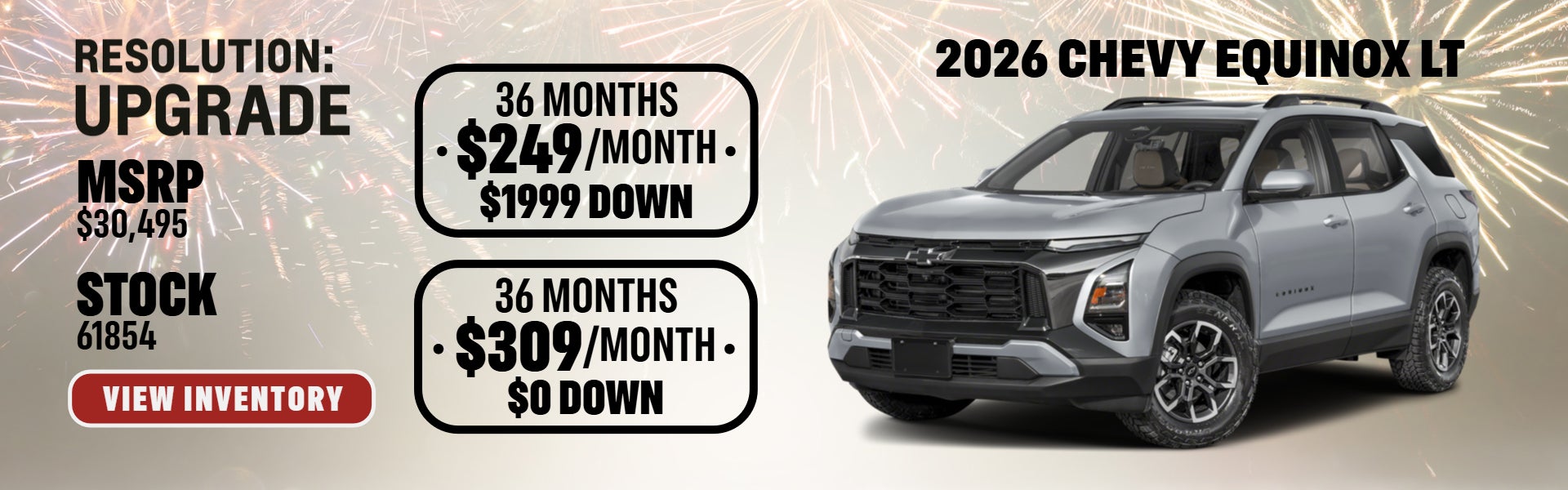 January Lease Special