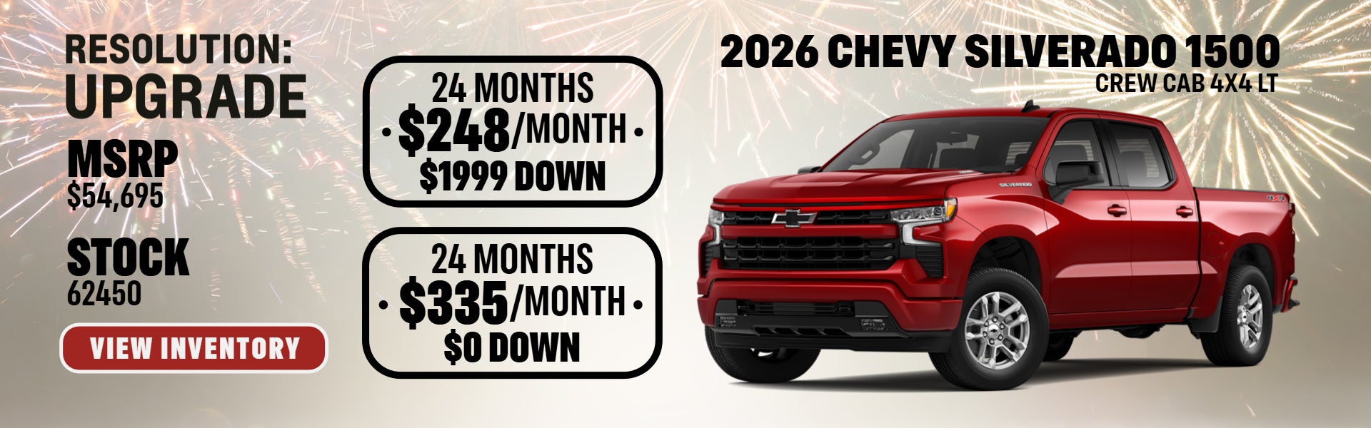 January Lease Special