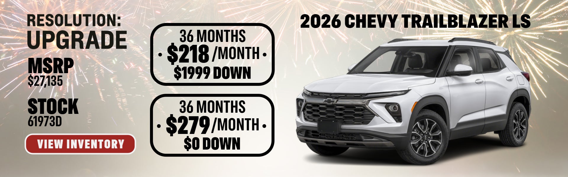 January Lease Special