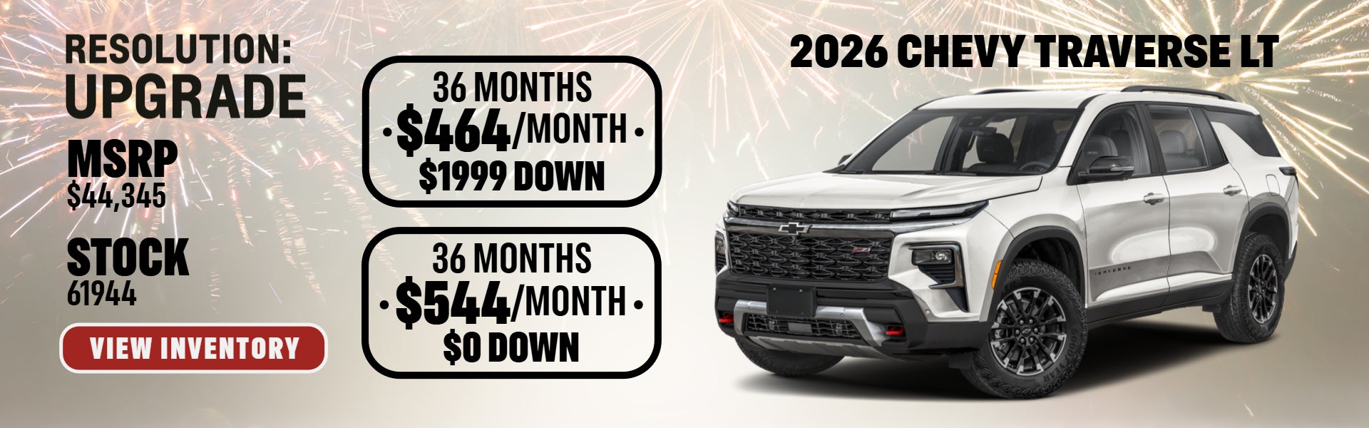 January Lease Special