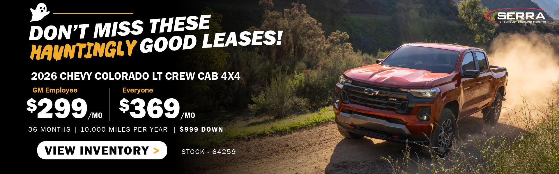 October Lease Special