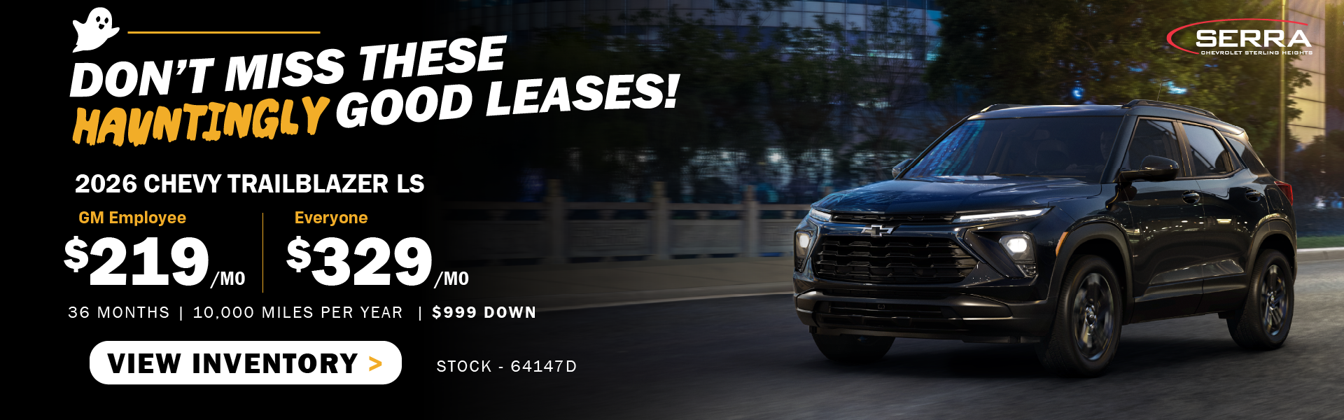October Lease Special