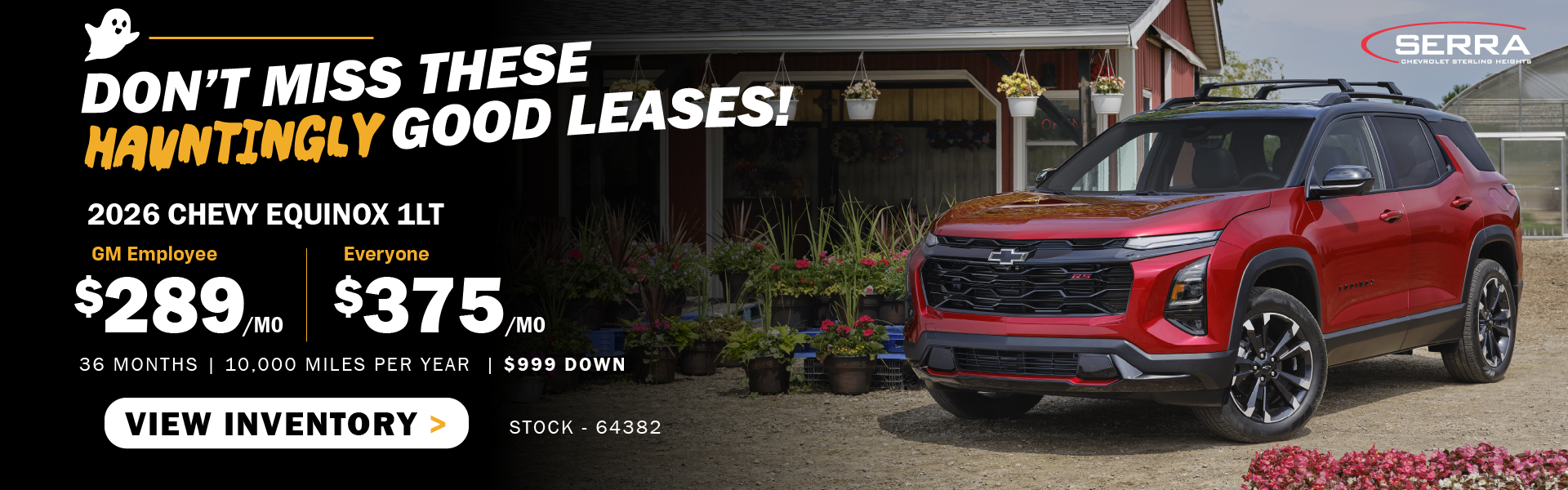 October Lease Special